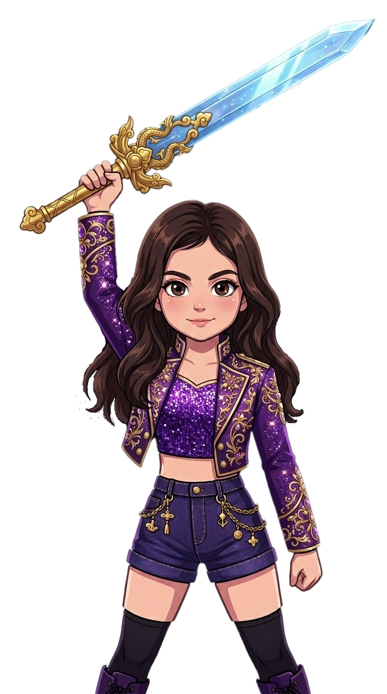 Theresia with sword